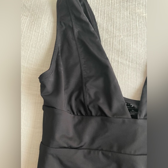 Angie Mykonos Plunge One-Piece Swimsuit - Picture 6 of 7